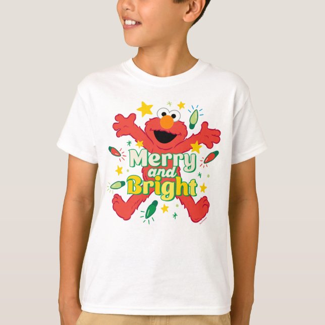 T-shirt Elmo | Joyeux et lumineux (Devant)
