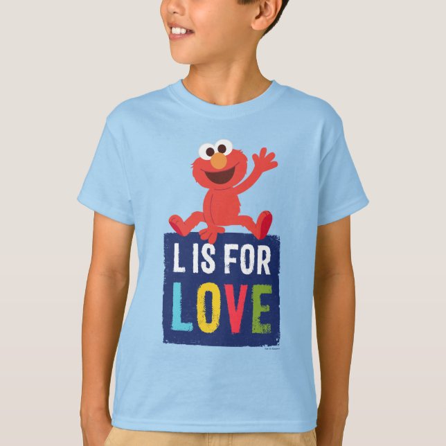 T-shirt Elmo | L pour Love (Devant)