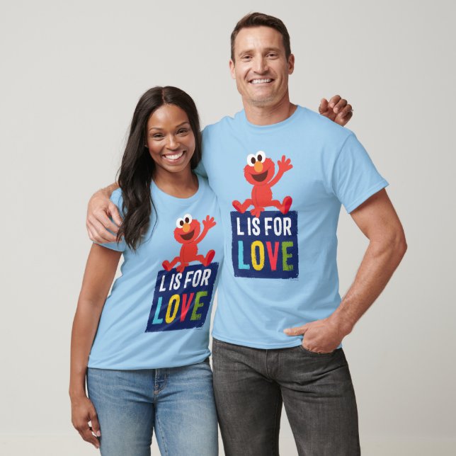 T-shirt Elmo | L pour Love (Unisexe)