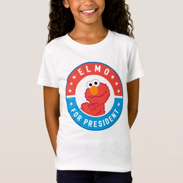T-Shirt Elmo pour l'insigne du président (Devant)