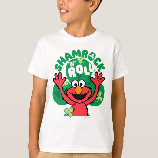 T-shirt Elmo | Rouleau "N" shamrock (Devant)