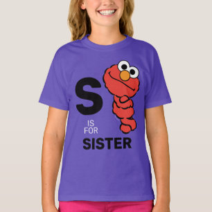 T-shirt Elmo S est pour soeur