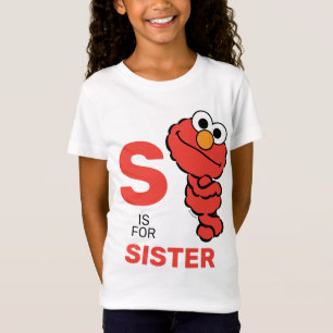 T-Shirt Elmo S est pour soeur