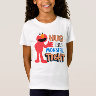 T-Shirt Elmo   Serre ce monstre très fort