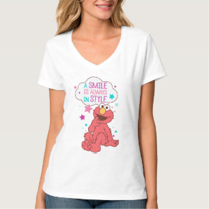 T-shirt Elmo Un sourire est toujours dans le style
