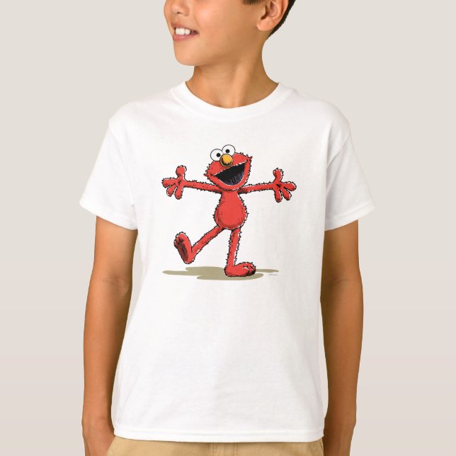 T-shirt Elmo Vintage (Devant)