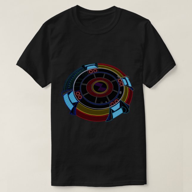 T-shirt ELO, Electric Light. Orchestra Spaceship Classic T (Design devant)