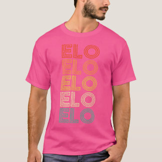 T-shirt Elo Nom Vintage Rétro Hommes Femmes Garçon Fille