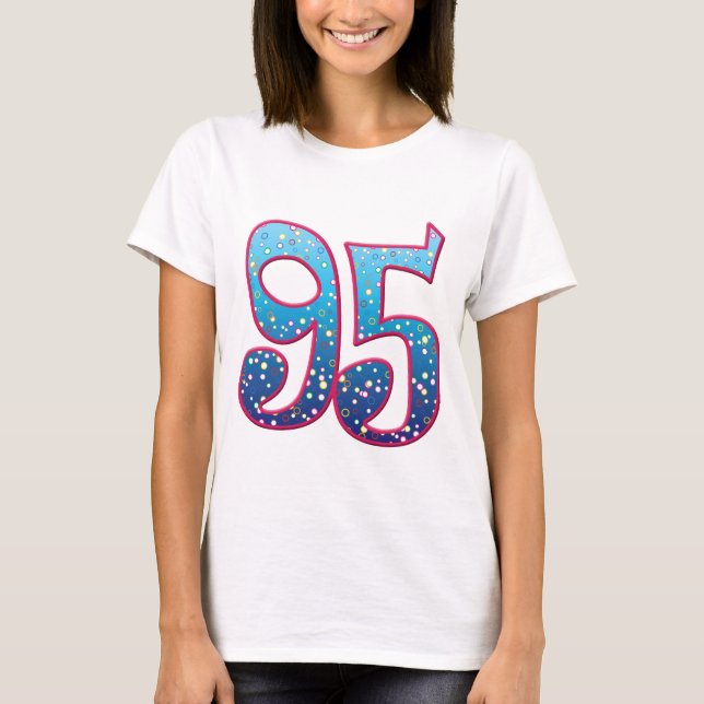 T-shirt Éloge de 95 âges (Devant)