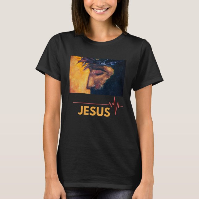 T-shirt Elohim Yahweh Abba Faith Jesus My Father (Devant)