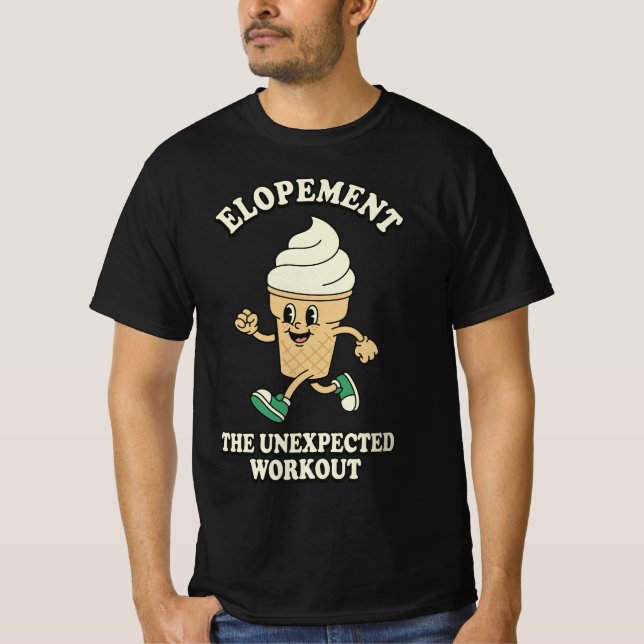 T-shirt Elopement The Unexpected Workout Autism Awareness (Devant)