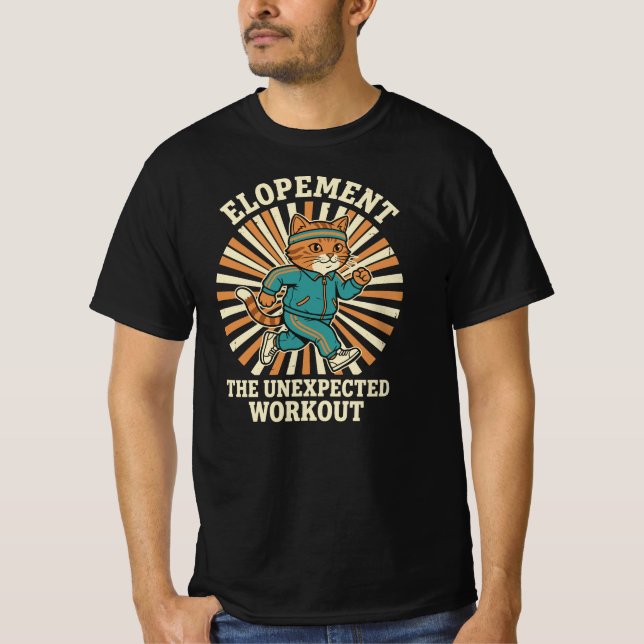 T-shirt Elopement The Unexpected Workout Autism Awareness (Devant)