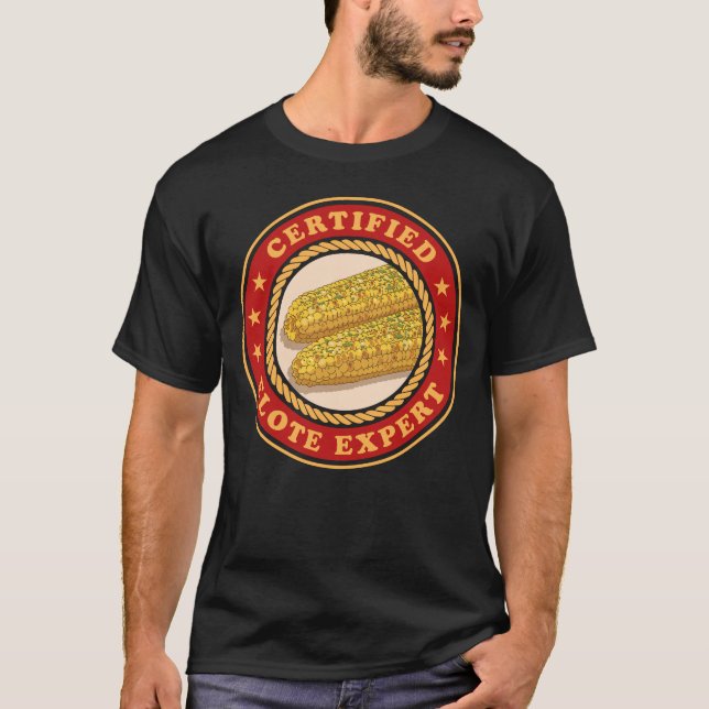 T-shirt Elote Expert Elotes Mexicaine (Devant)