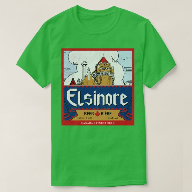 T-shirt Elsinore Beer vintage (Design devant)