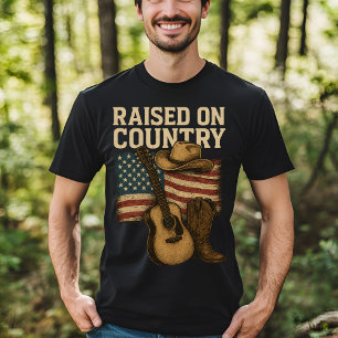 T-shirt Elu sur Country Music USA Western Style