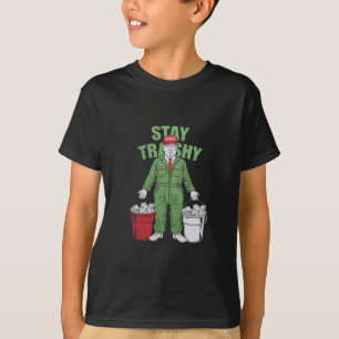 T-shirt Éluis Trump Éboueur Reste Déchets 2024 Élection