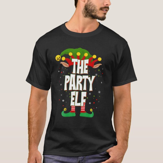 T-shirt Elves Group La fête Elfe Noël (Devant)