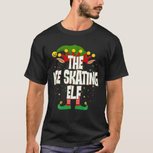 T-shirt Elves Group The Ice Sking Elf Christmas
