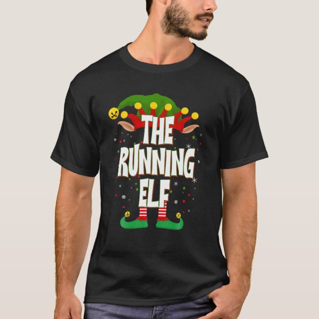 T-shirt Elves Group The Runf Elf Christmas (Devant)