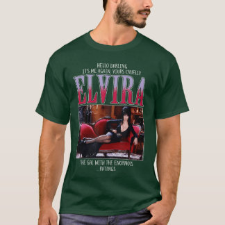 T-shirt Elvira Maîtresse des Ténèbres Énormes Notes Horreu