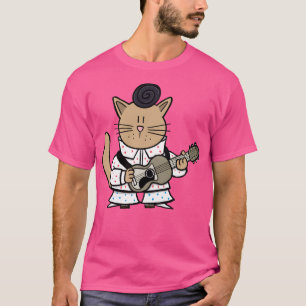 T-shirt Elvis Cat - Rock'N'Roll Design