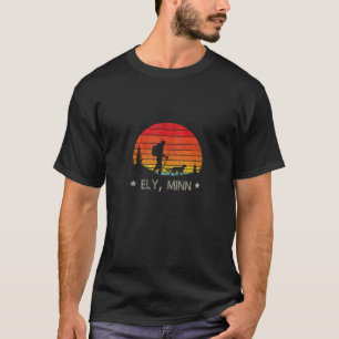 T-shirt Ely Minnesota MN T Chemise Montagnes Randonnées Vi