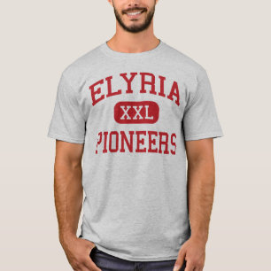 T-shirt Elyria - pionniers - lycée - Elyria Ohio