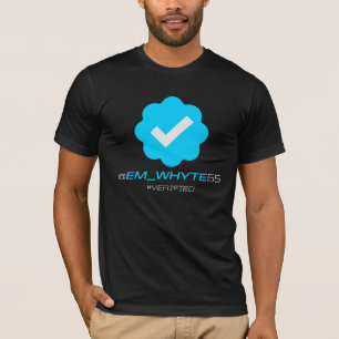 T-shirt @Em_Whyte55 - Vérifié - noir