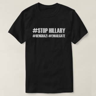 T-shirt #Emailgate de #Benghazi de Hillary de #Stop