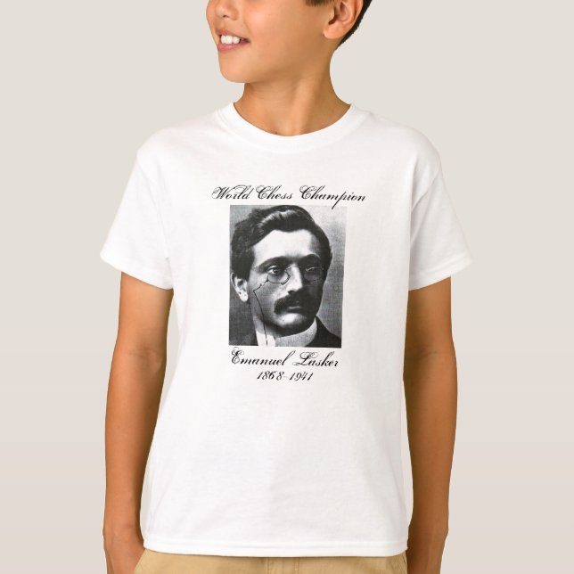 T-shirt Emanuel Lasker (Devant)