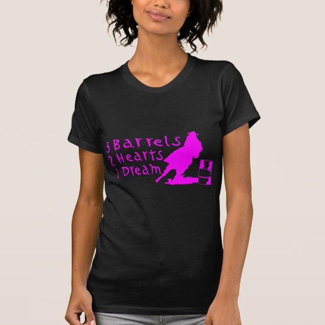T-SHIRT EMBALLAGE DE BARIL DE FILLE (Devant)