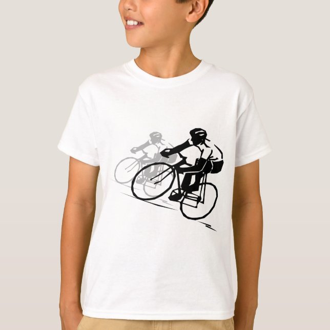 T-shirt Emballage de bicyclette (Devant)