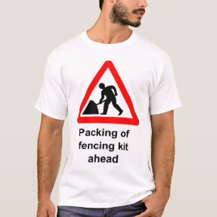 T-shirt Emballage de clôturer le kit en avant