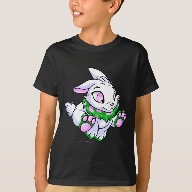 T-shirt Emballage de Cybunny vert (Devant)
