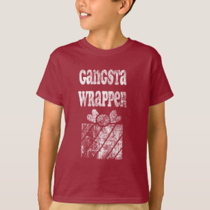 T-shirt Emballage de Gangsta Vintage