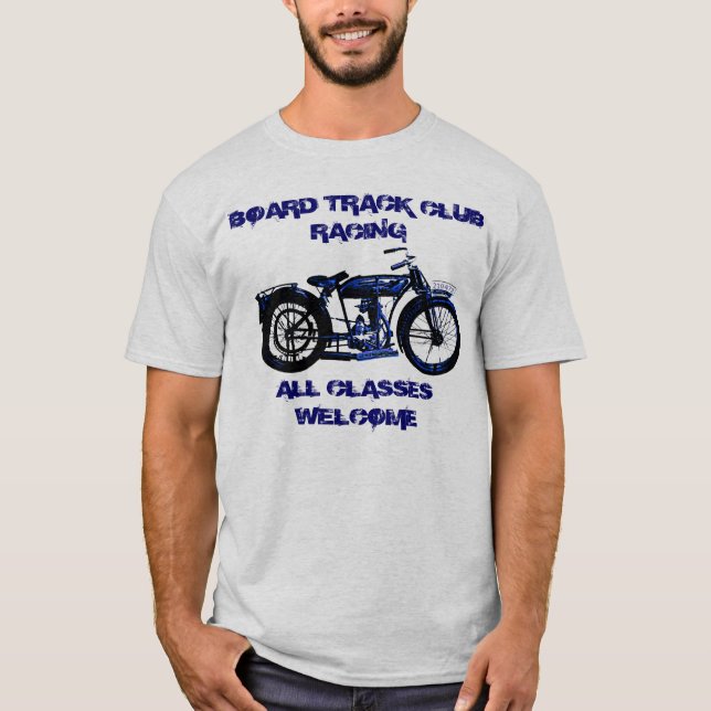 T-shirt Emballage de moto de voie de conseil (Devant)