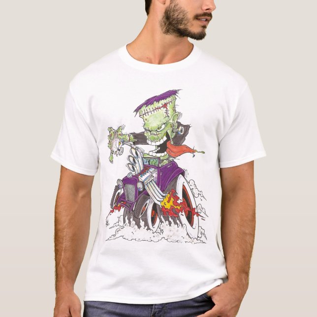 T-shirt Emballage d'entrave de Frankenstein (Devant)