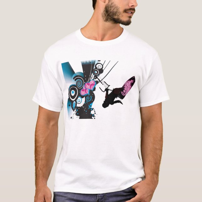 T-shirt Embarquement de cerf-volant (Devant)