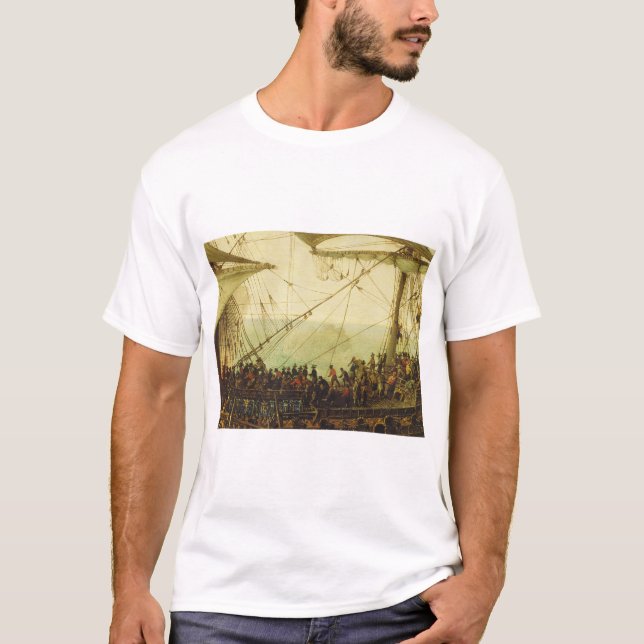 T-shirt Embarquement de l'électeur Palatine (Devant)