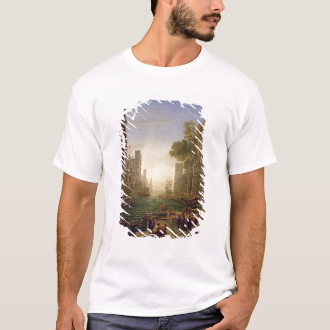 T-shirt Embarquement de St Paula Romana chez Ostia, (Devant)