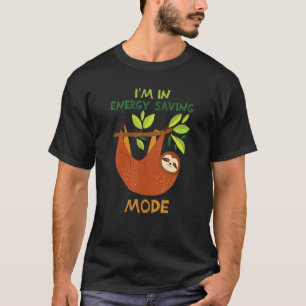 T-shirt Embarquement En Mode Économie D'Énergie