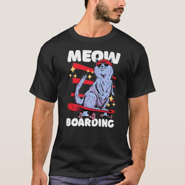 T-shirt Embarquement Meow (Devant)