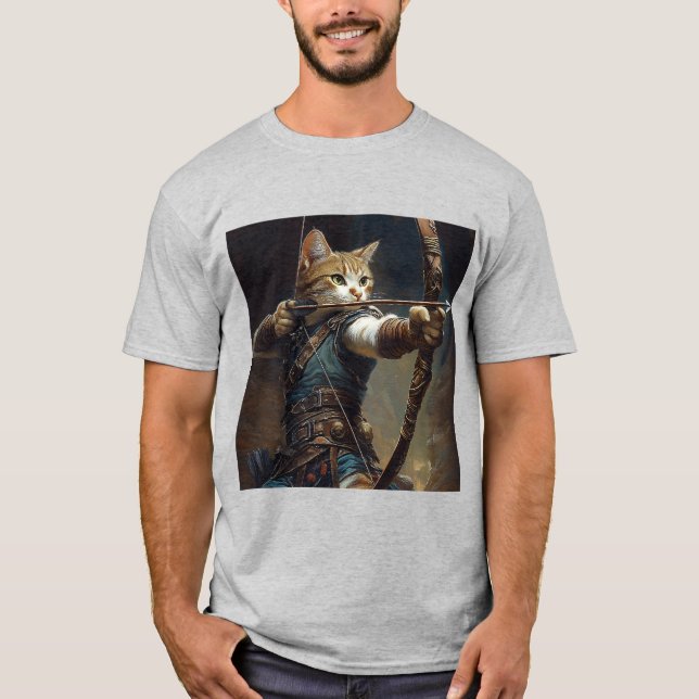 T-shirt Emberwhisker en or (Devant)