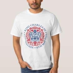 T-shirt Emblem du couronnement du roi Charles III