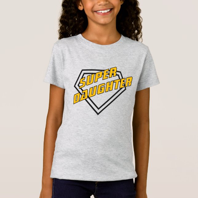T-shirt Emblem Super fille (Devant)