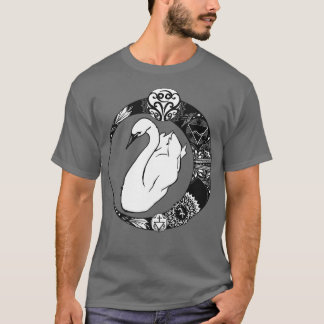 T-shirt Emblème alchimique du cygne