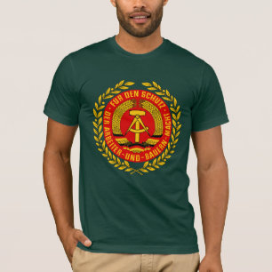T-shirt Emblème Allemagne de l'Est communiste allemande d