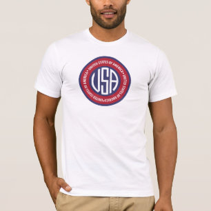 T-shirt emblème américain