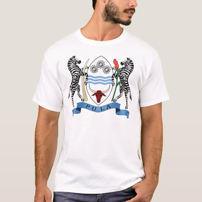 T-shirt emblème botswanais (Devant)