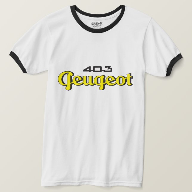 T-shirt Peugeot 504 50ème Anniversaire - Blanc Taille S - Édition Exclusive